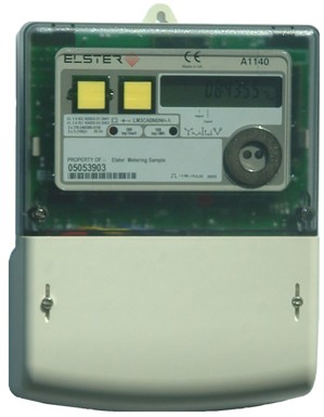 Trefase Smartmåler A1140 3X230/400V, 5/85A , MID B