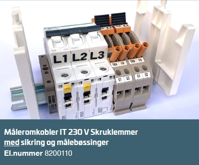 Måleromkobler IT 230V		