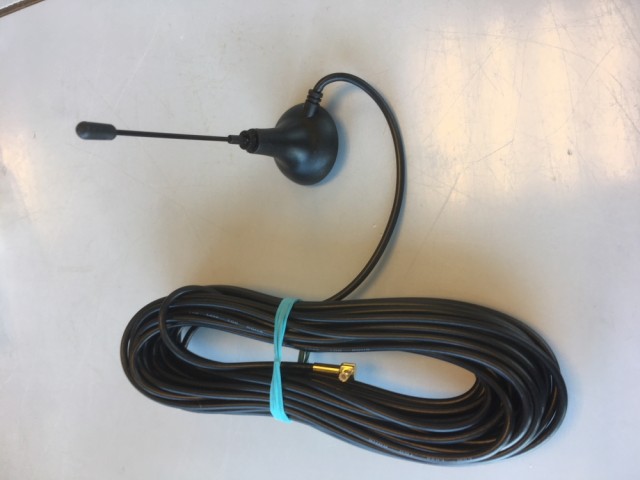 Magnetantenne LTE, 10m, RF, 2,3 og 4G med MCX male RA (Passer Kaifa måler) | artk: 6530008